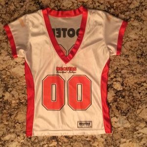Hooters Football Jersey Size S